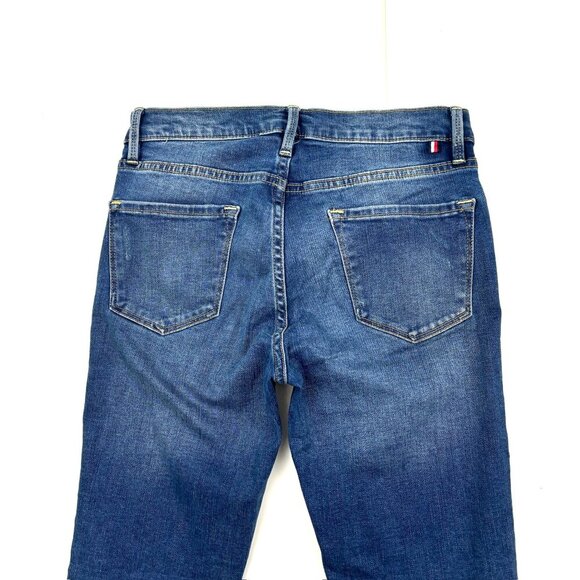 Tommy Hilfiger Greenwich Skinny Women's size 2 Dark Wash Blue Denim jeans - Picture 4 of 4